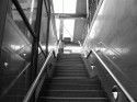 Stairs to the trains